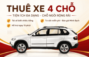 Thuê xe 4 chỗ kingcar travel Min
