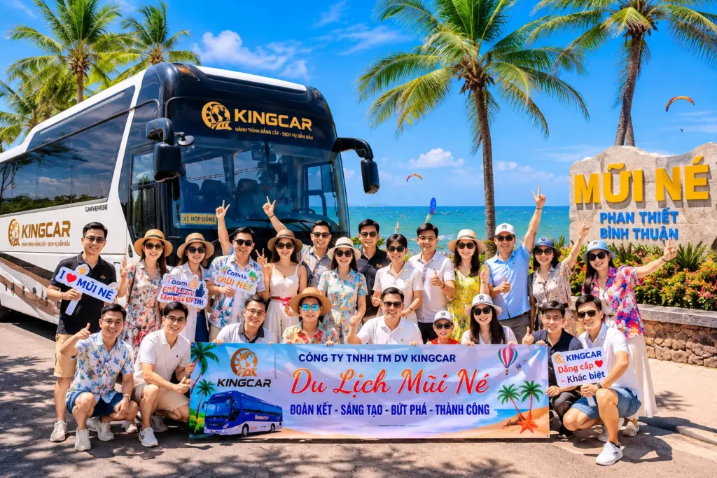 Check in mũi né phan thiết cùng kingcar travel