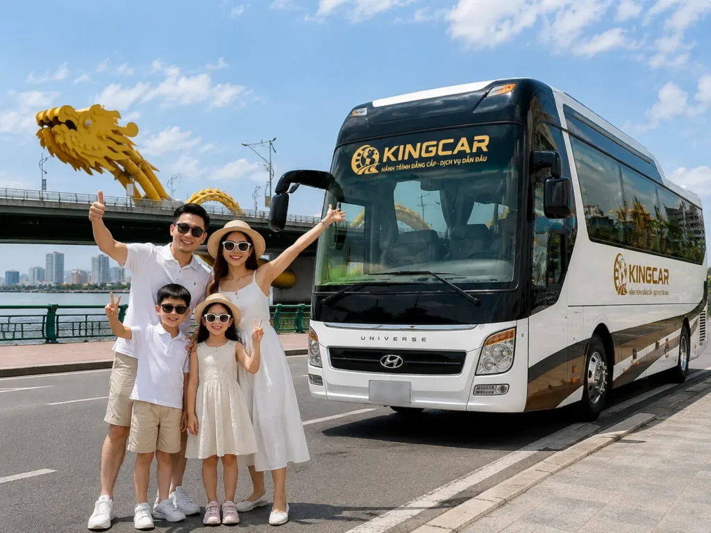 Checkin tại đã nẵng cùng kingcar travel