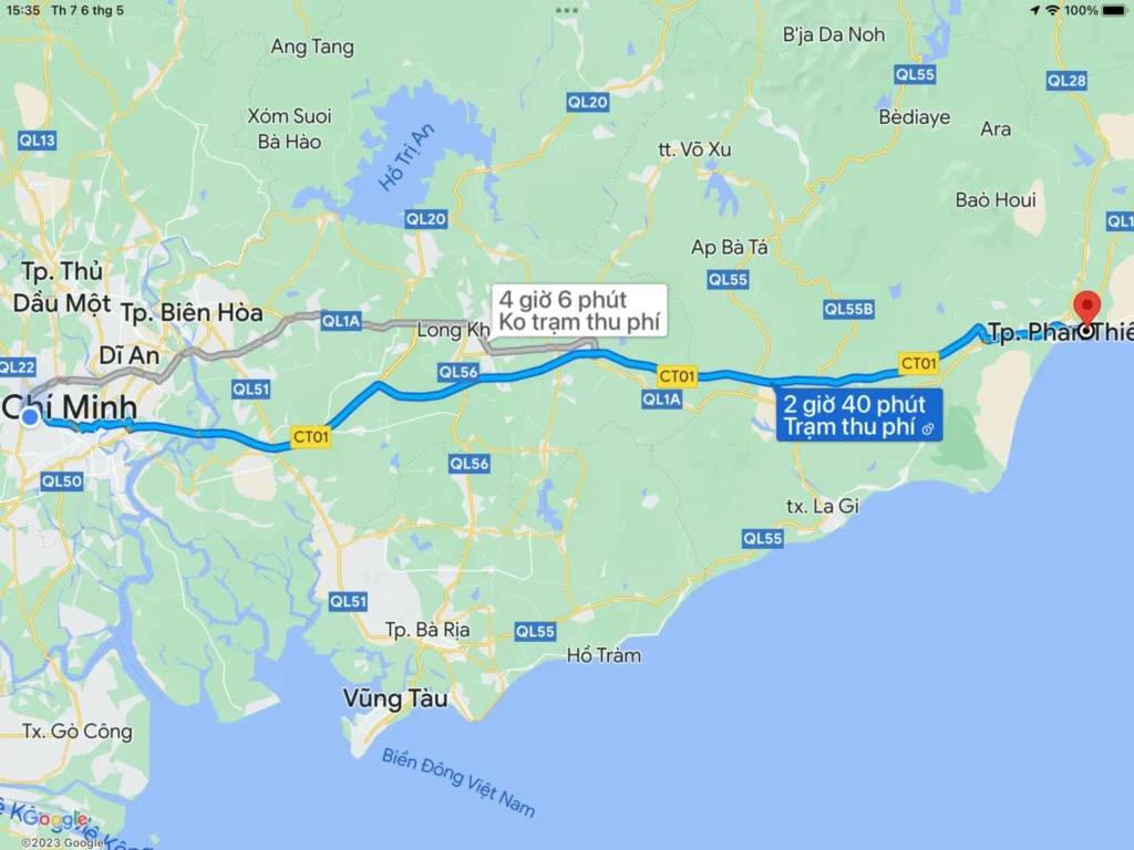 Sài gòn - phan thiết