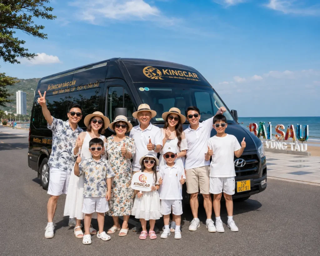 Thuê xe 16 chỗ có tài xế đi vũng tàu cùng kingcartravel