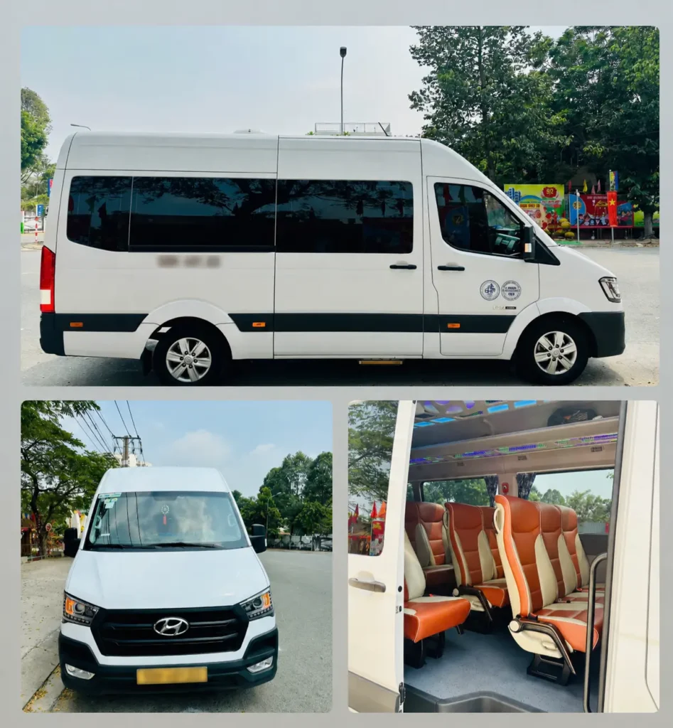 Thuê xe 16 chỗ đưa đón sân bay tân sơn nhất