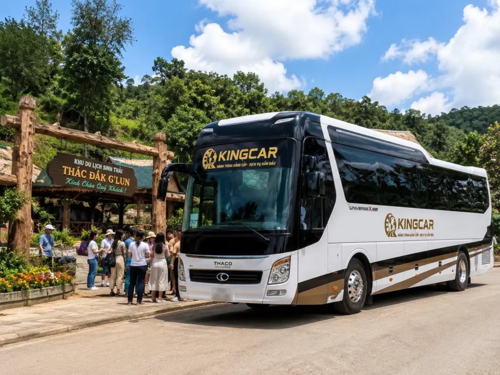 Thuê xe 45 chỗ đi đăk nông cùng kingcar travel