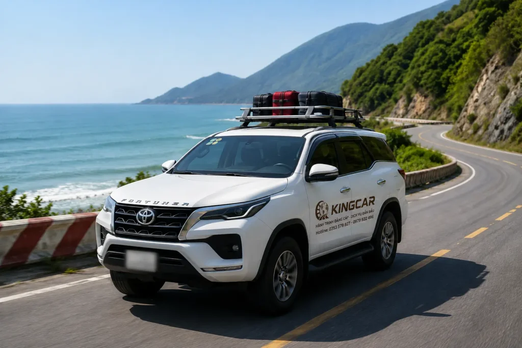 Thuê xe 7 chỗ đi đã nẵng cũng kingcar travel