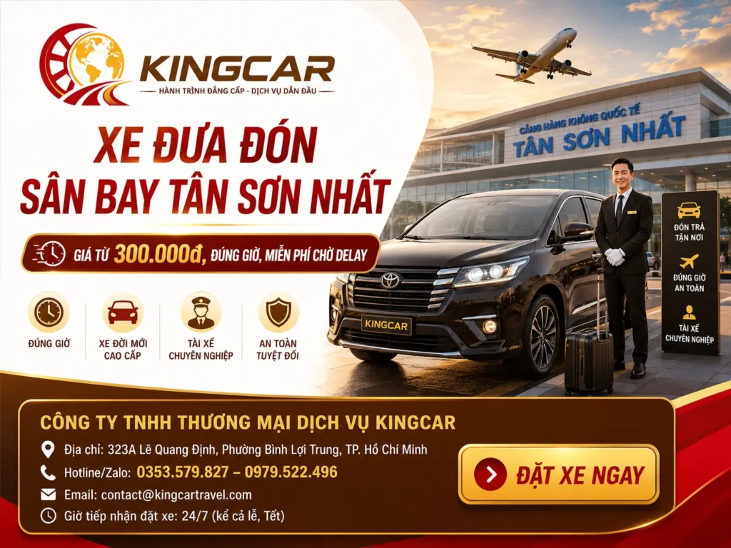 Thuê xe đưa đón sân bay tân sơn nhất