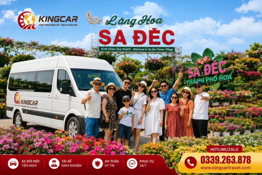 Thuê xe 4 7 16 29 45 chỗ có tài xế sài gòn đi Đồng Tháp 03