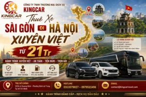 Thuê xe 4 7 16 29 45 chỗ có tài xế sài gòn đi hà nội 01