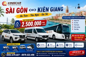 Thuê xe sài gòn đi kiên giang xe 4 7 16 29 45 chỗ có tài xế