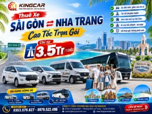 Thuê xe sài gòn đi nha trang xe 4 7 16 29 45 chỗ có tài xế